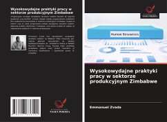 Cover Wysokowydajne praktyki pracy w sektorze produkcyjnym Zimbabwe