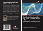 Studio dell'applicabilità dei quasi cristalli Al - Cu - Fe