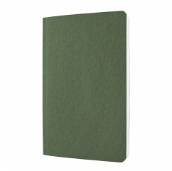 Cover Notizbuch Re-Up kariert moosgrün