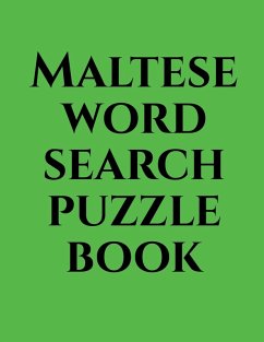 Maltese word search puzzle book - Gss