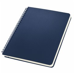 Cover Spiralblock Conceptum A5 kariert dunkelblau