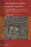Inter-Religious Court Debates in the Early Tang Dynasty