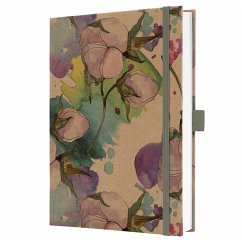 Cover Notizbuch Jolie A5 Pure Cottonflowers