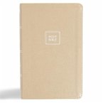 KJV Single-Column Personal Size Bible, Gold Leathertouch