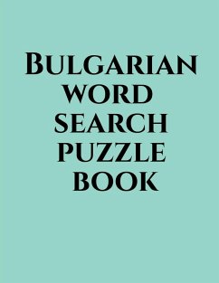 Cover Bulgarian word search puzzle book