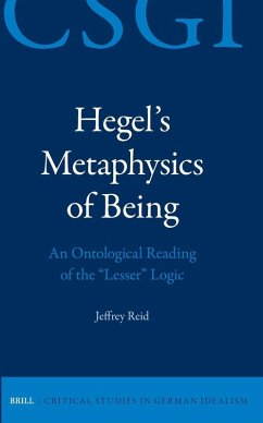 Cover Hegel's Metaphysics of Being: An Ontological Reading of the Lesser Logic