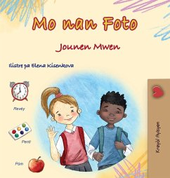Cover Words in Pictures - My Day (Haitian Creole Children's Book)