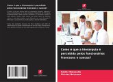 Como é que a hierarquia é percebida pelos funcionários franceses e suecos?