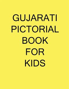 Cover Gujarati Pictorial Book for kids