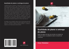 Qualidade do plano e entrega do plano - Modaber, Zmar Qualidade do plano e entrega do plano - Modaber, Zmar