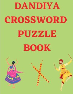 Cover Dandiya Crossword Puzzle Book