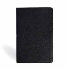 Cover NASB Personal Size Giant Print Bible, Black Genuine Leather, Indexed