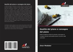 Qualità del piano e consegna del piano - Modaber, Zmar