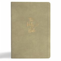Cover KJV Super Giant Print Reference Bible, Sage Suedesoft Leathertouch