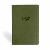NASB Giant Print Reference Bible, Olive Leathertouch, Indexed