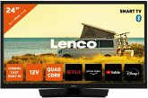 Lenco LED-2463 schwarz 60 cm (24 Zoll) Fernseher (HD ready) Lenco LED-2463 schwarz 60 cm (24 Zoll) Fernseher (HD ready)