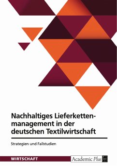 Nachhaltiges Lieferkettenmanagement in der deutschen Textilwirtschaft. Strategien und Fallstudien (eBook, ePUB)
