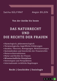 Cover Das Naturrecht und die Rechte der Frauen (eBook, ePUB)