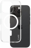 CARE by PanzerGlass Flagship Case Transp. WH MagSafe iP 16 P