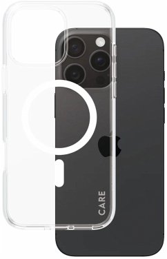 Cover CARE by PanzerGlass Flagship Case Transp WH MagSafe iP 16 P M