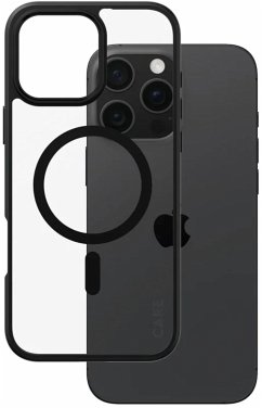 Cover CARE by PanzerGlass Case Transp Black Frame MagSafe iP 16 Pro M