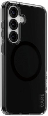 Cover CARE by PanzerGlass Case Urban Combat Smokey Black Qi S25