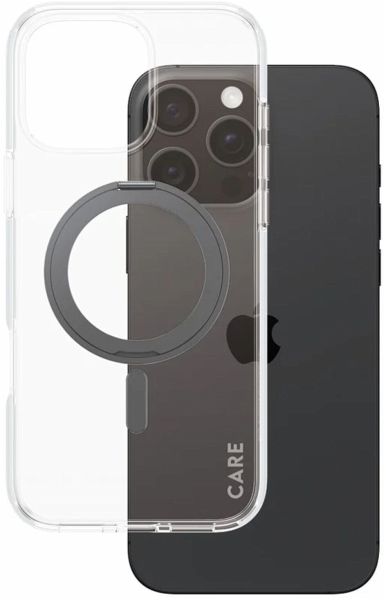 CARE by PanzerGlass Feature Case Transp. BK MagSafe iP 16 Pro Max