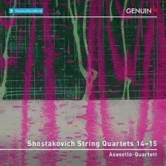 Cover Streichquartette Nr. 14 & 15