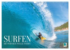 Surfen: Die perfekte Welle finden - Edition Funsport (Wandkalender 2026 DIN A3 quer), CALVENDO Monatskalender