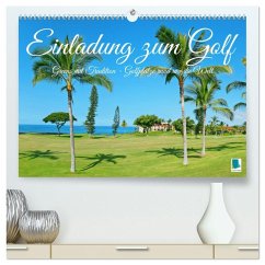 Cover Einladung zum Golf (hochwertiger Premium Wandkalender 2026 DIN A2 quer), Kunstdruck in Hochglanz