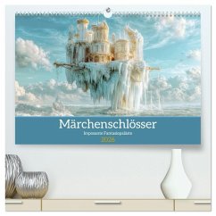 Märchenschlösser - Imposante Fantasiepaläste (hochwertiger Premium Wandkalender 2026 DIN A2 quer), Kunstdruck in Hochglanz Märchenschlösser - Imposante Fantasiepaläste (hochwertiger Premium Wandkalender 2026 DIN A2 quer), Kunstdruck in Hochglanz
