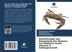 Cover Auswirkungen des Salzgehalts des Wassers auf weibliche Scylla olivacea in Gefangenschaft