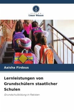 Cover Lernleistungen von Grundschülern staatlicher Schulen