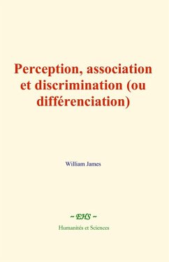 Cover Perception, association et discrimination (ou différenciation) (eBook, ePUB)