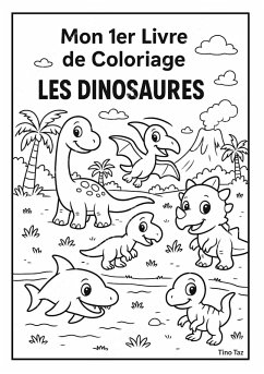 Mon 1er Livre de Coloriage - Taz, Tino