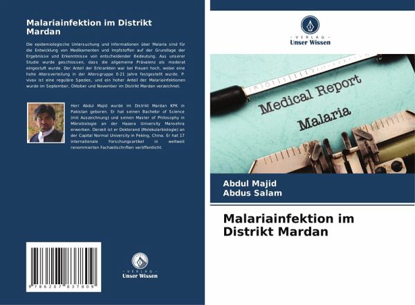Malariainfektion im Distrikt Mardan