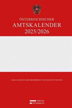 Cover Österreichischer Amtskalender 2025/2026