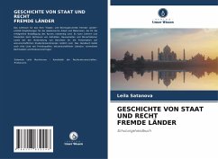 Cover GESCHICHTE VON STAAT UND RECHT FREMDE LÄNDER