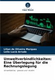 Umweltverbindlichkeiten: Eine Überlegung für die Rechnungslegung