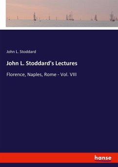 Cover John L. Stoddard's Lectures