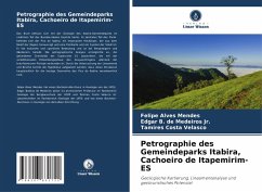 Cover Petrographie des Gemeindeparks Itabira, Cachoeiro de Itapemirim-ES