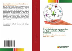 Cover Contribuições para uma crítica do Golpe na Esfera Pública brasileira