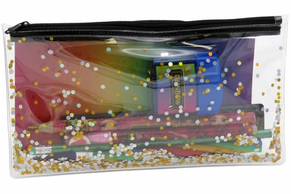 RAINBOW HIGH Pencil Case and Stationary Accesoires Set