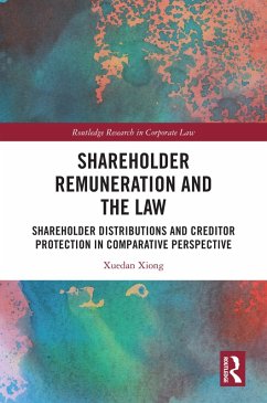 Cover Shareholder Remuneration and the Law (eBook, PDF)