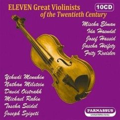 Cover Eleven Great Violinists Of The Twentieth Century