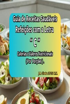 Cover Receitas Saudáveis Com A Letra 