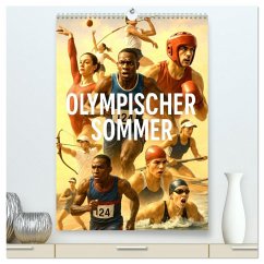 Olympischer Sommer (hochwertiger Premium Wandkalender 2026 DIN A2 hoch), Kunstdruck in Hochglanz
