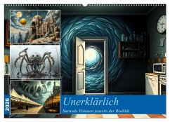 Cover Unerklärlich (Wandkalender 2026 DIN A2 quer), CALVENDO Monatskalender