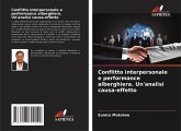Conflitto interpersonale e performance alberghiera. Un'analisi causa-effetto Conflitto interpersonale e performance alberghiera. Un'analisi causa-effetto