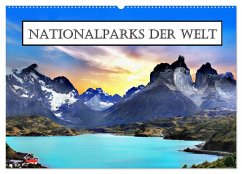 Nationalparks der Welt (Wandkalender 2026 DIN A2 quer), CALVENDO Monatskalender